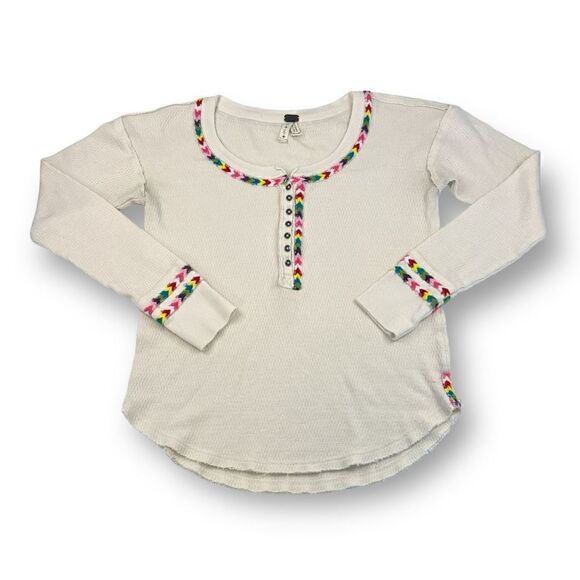 We The Free Henley Thermal Size Small - Picture 1 of 5